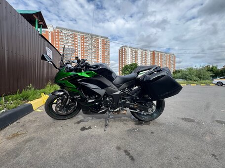 2024 Kawasaki Ninja 1000 SX, зелёный, 1300000 рублей, вид 4