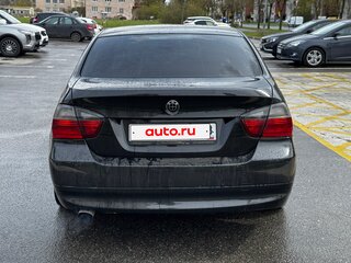 2007 BMW 3 серии 320i V (E90/E91/E92/E93), чёрный, 730000 рублей, вид 3