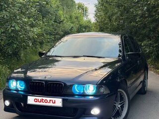 1998 BMW 5 серии 520i IV (E39), синий, 295000 рублей, вид 1