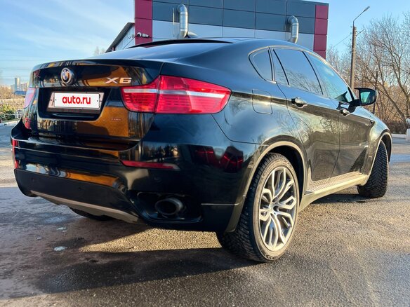 2009 BMW X6 35i 6-speed I (E71), чёрный, 1550000 рублей - вид 8