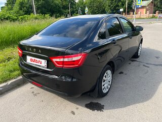 2017 Lada (ВАЗ) Vesta I, чёрный, 599000 рублей, вид 3