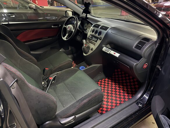 2003 Honda Civic Type R VII Рестайлинг, чёрный, 1050000 рублей - вид 16