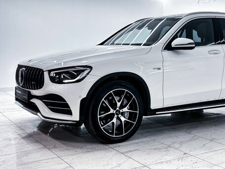 2022 Mercedes-Benz GLC AMG 43 AMG I (X253) Рестайлинг, белый, 5990000 рублей, вид 5