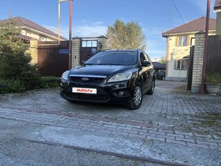 2008 Ford Focus II Рестайлинг, чёрный, 490000 рублей, вид 1