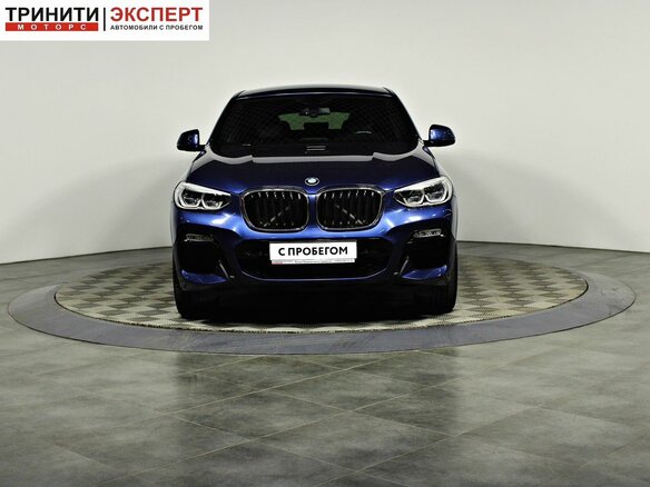 2018 BMW X4 20i II (G02), синий, 3895000 рублей - вид 1