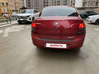 2013 Lada (ВАЗ) Granta I, красный, 450000 рублей, вид 5