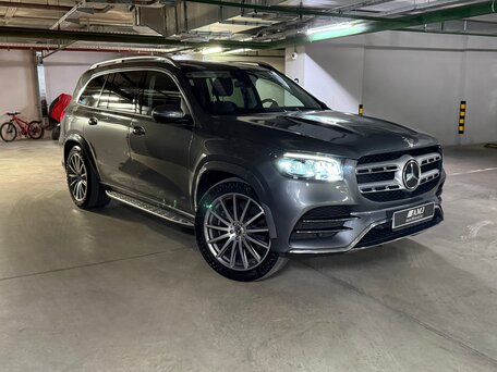 2021 Mercedes-Benz GLS 400 d II (X167), серый, 8600000 рублей, вид 1