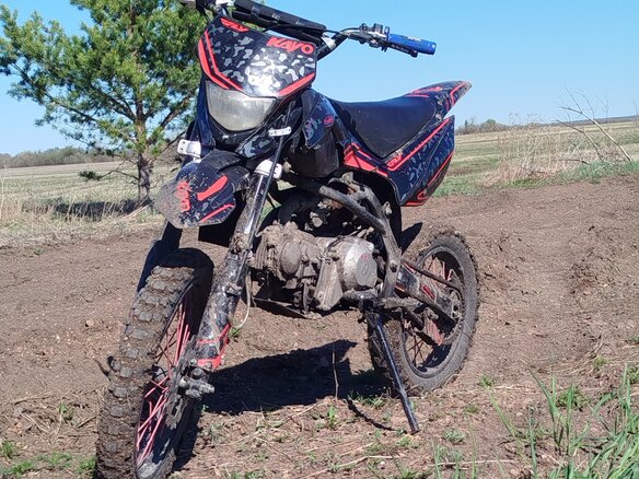 2020 Kayo Basic YX125, чёрный, 50000 рублей