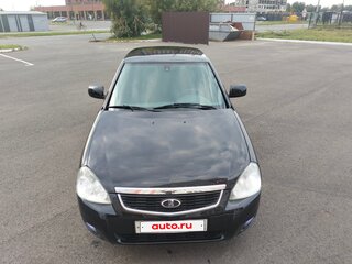 2010 Lada (ВАЗ) Priora I, чёрный, 350000 рублей, вид 4