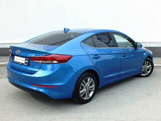 2017 Hyundai Elantra VI (AD), синий, 1149000 рублей, вид 5