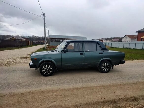 2010 Lada (ВАЗ) 2107, зелёный, 290000 рублей - вид 6