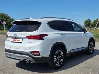 2018 Hyundai Santa Fe IV, белый, 3300000 рублей, вид 3