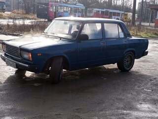 2008 Lada (ВАЗ) 2107, синий, 170000 рублей, вид 1