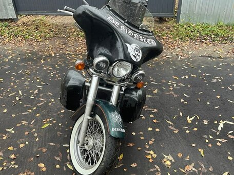 2004 Kawasaki VN1500 Vulcan, зелёный, 620000 рублей, вид 4