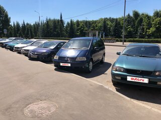 2007 Volkswagen Sharan I Рестайлинг 2, синий, 535000 рублей, вид 1