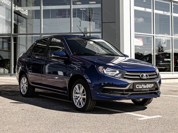 2026 Lada (ВАЗ) Granta I Рестайлинг, синий - вид 4