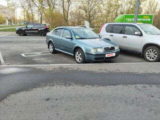 2008 Skoda Octavia I (A4) Рестайлинг, голубой, 400000 рублей, вид 4