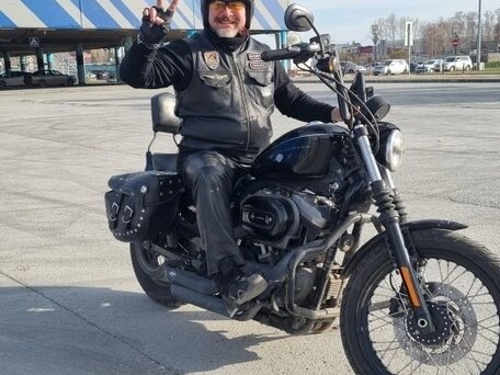 2009 Harley-Davidson Sportster 1200, чёрный, 690000 рублей, вид 1