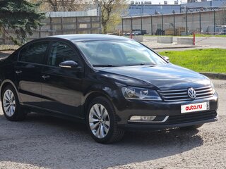 2012 Volkswagen Passat B7, чёрный, 950000 рублей, вид 3