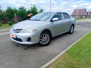 2012 Toyota Corolla X (E140, E150) Рестайлинг, серебристый, 1010000 рублей, вид 1