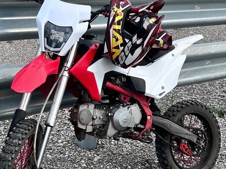 2021 BSE MX 125, красный, 68000 рублей, вид 1