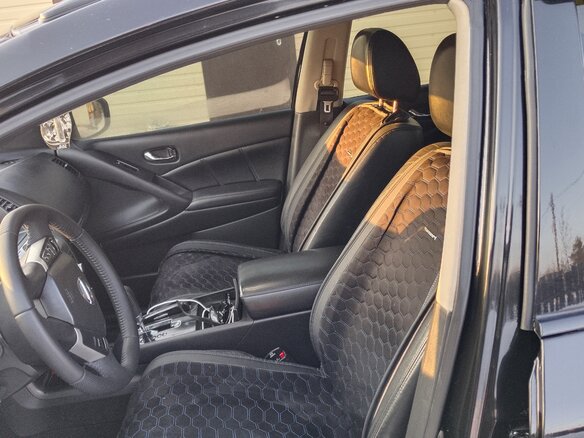 2013 Nissan Murano II (Z51) Рестайлинг 2, чёрный, 1400000 рублей - вид 15