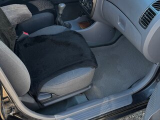 2009 Hyundai Accent ТагАЗ II, чёрный, 310000 рублей, вид 5