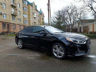 2018 Hyundai Sonata VII (LF) Рестайлинг, чёрный, 1800000 рублей, вид 1