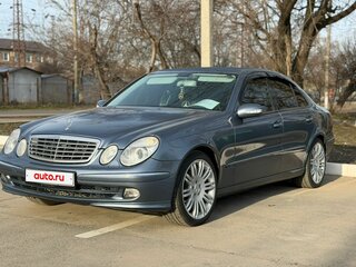 2002 Mercedes-Benz E-Класс 240 III (W211, S211), синий, 950000 рублей, вид 1