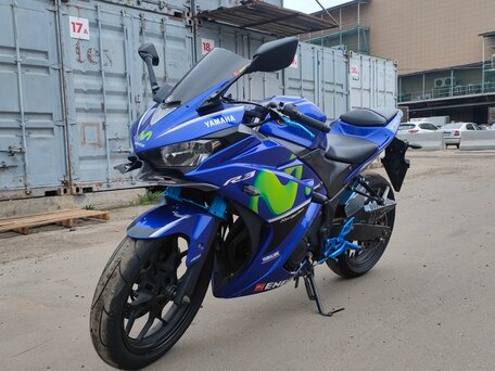 2017 Yamaha YZF-R3, синий, 499000 рублей, вид 5