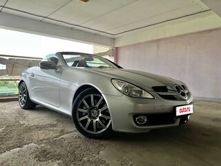 2008 Mercedes-Benz SLK-Класс 350 II (R171) Рестайлинг, серебристый, 2499000 рублей, вид 3