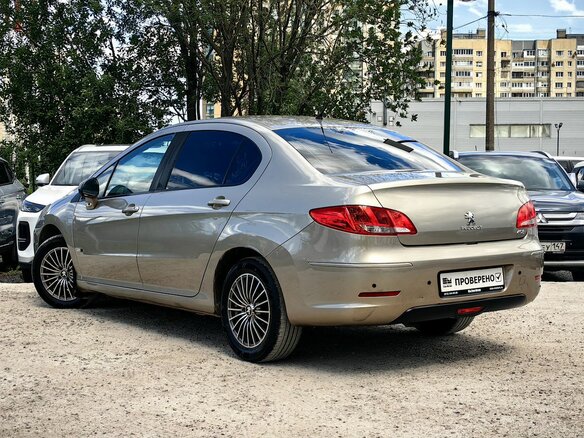 2016 Peugeot 408 I, золотистый - вид 8