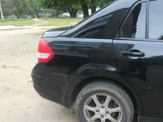 2008 Nissan Tiida I, чёрный, 390000 рублей, вид 4