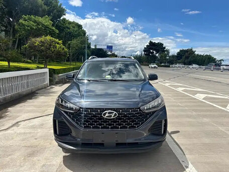 2022 Hyundai ix35 II Рестайлинг, синий, 1380000 рублей, вид 2