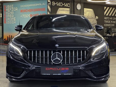 2015 Mercedes-Benz S-Класс 500 VI (W222, C217), чёрный, 4800000 рублей, вид 2