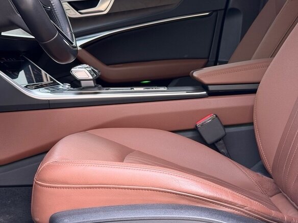 2020 Audi A6 45 TFSI V (C8), белый, 4750000 рублей - вид 16