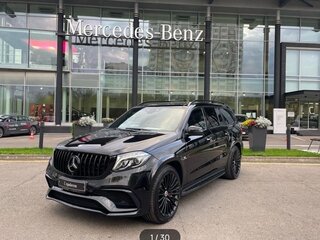 2016 Mercedes-Benz GLS AMG 63 AMG I (X166), чёрный, 4480000 рублей, вид 1