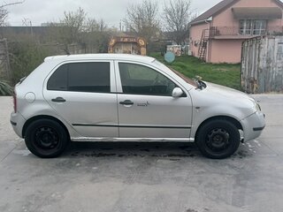 2002 Skoda Fabia I, серебристый, 270000 рублей, вид 2