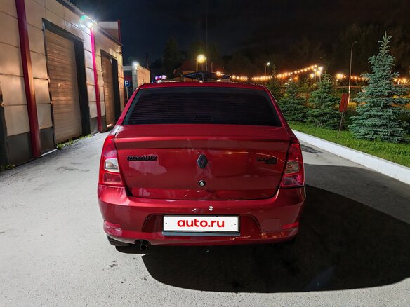 2011 Renault Logan I Рестайлинг, красный - вид 7