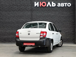 2018 Lada (ВАЗ) Granta I, белый, 370000 рублей, вид 4