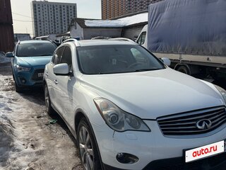 2008 Infiniti EX35 I (J50), белый, 950000 рублей, вид 3