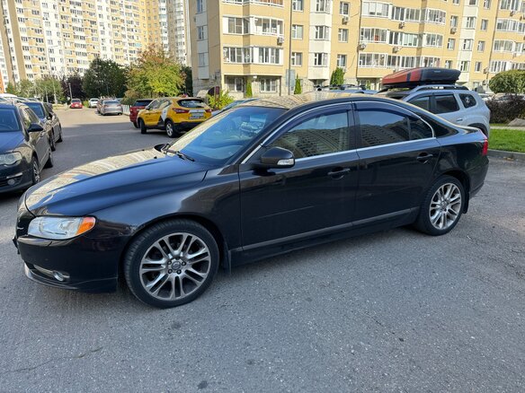 2007 Volvo S80 II, чёрный - вид 4