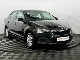 2022 Skoda Rapid II, чёрный, 1500000 рублей, вид 4