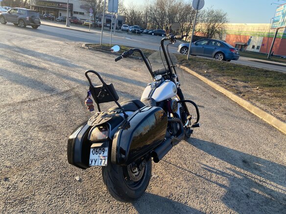 2017 Harley-Davidson Fat Bob, серый, 1600000 рублей - вид 6