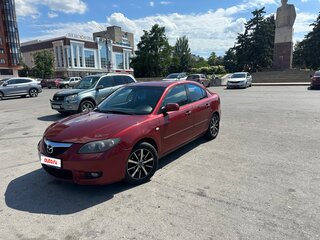 2008 Mazda 3 I (BK) Рестайлинг, красный, 450000 рублей, вид 1