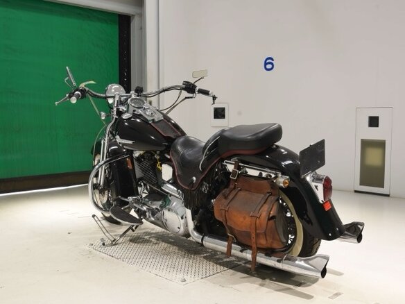 1998 Harley-Davidson Springer Softail, чёрный, 590000 рублей - вид 5