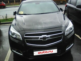 2012 Chevrolet Malibu VIII, чёрный, 790000 рублей, вид 1