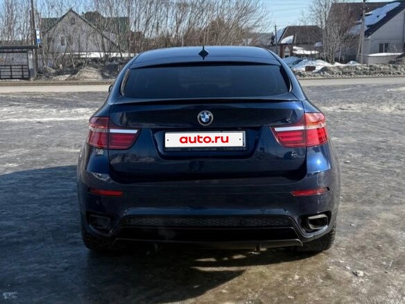 2012 BMW X6 35i I (E71) Рестайлинг, синий, 2400000 рублей - вид 3
