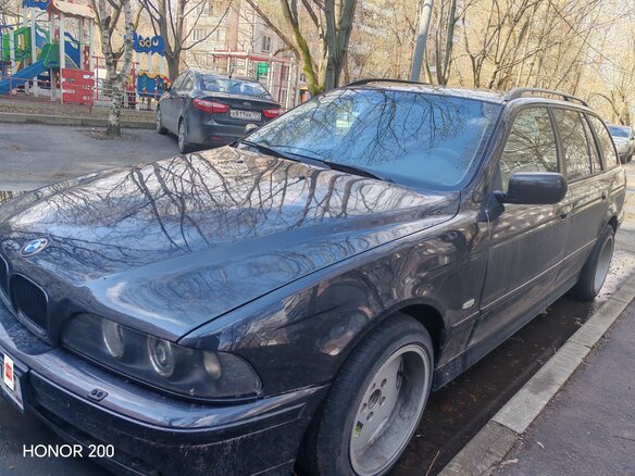 2000 BMW 5 серии 530d IV (E39), чёрный