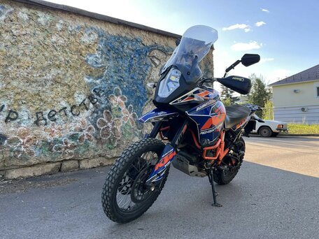 2018 KTM 1090 Adventure R, оранжевый, 950000 рублей, вид 3